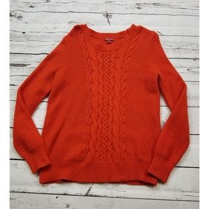 Merona Orange Crewneck Sweater